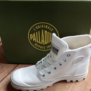 Palladium White High-Top Sneakers